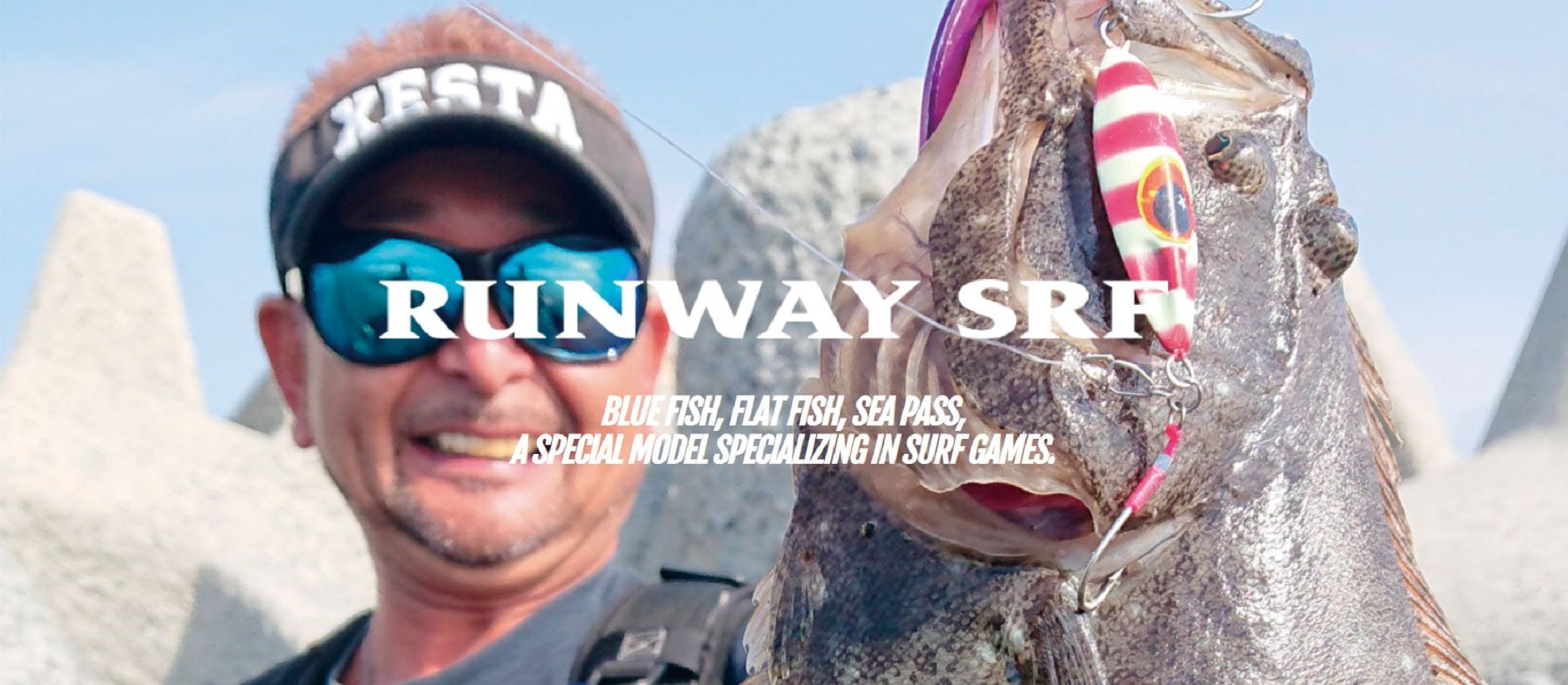 Xesta Rod Spinning Runway SRF 10.1L-F Finesse Style (7214)